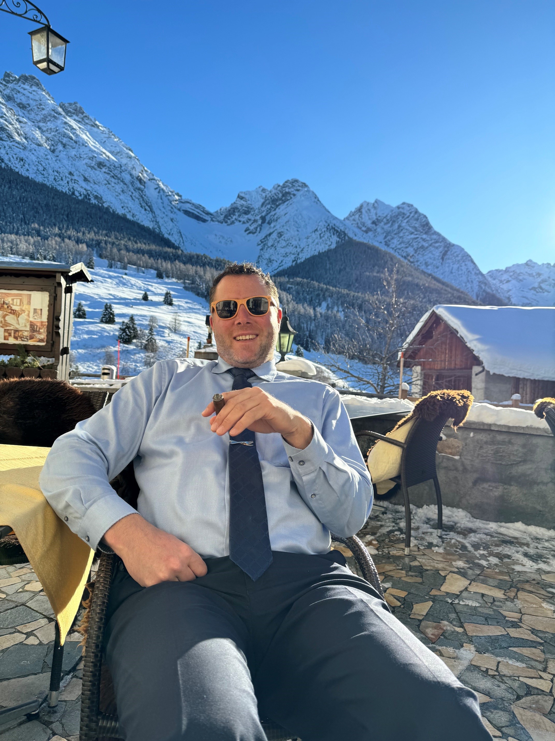 Mountain Smoke Gallery – Präsi relaxed.....